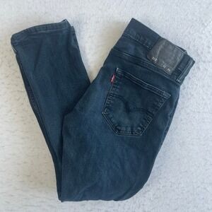 Levi's 511 Slim Fit Jeans Mens 32x30 Dark Wash Blue Denim Stretch